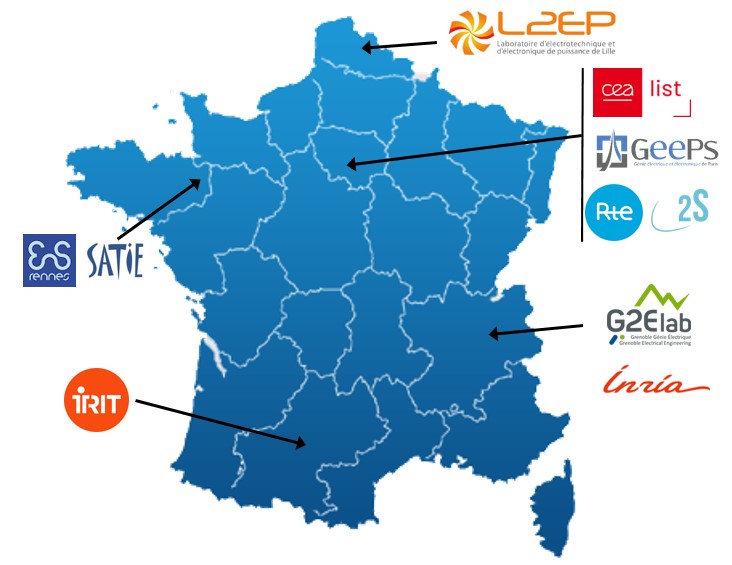 carte de France consortium